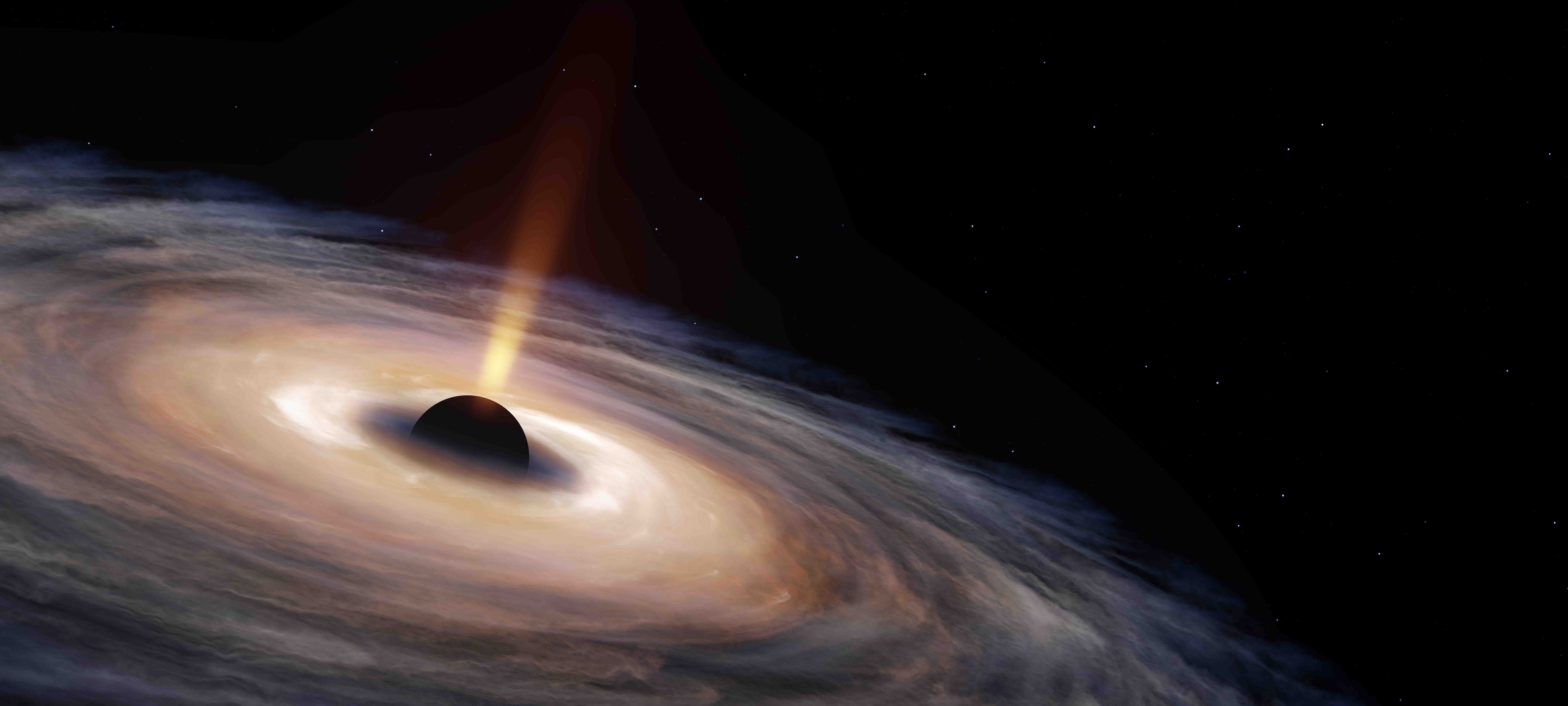 Вчені виявили в сусідній галактиці аномальну чорну діру - зображення